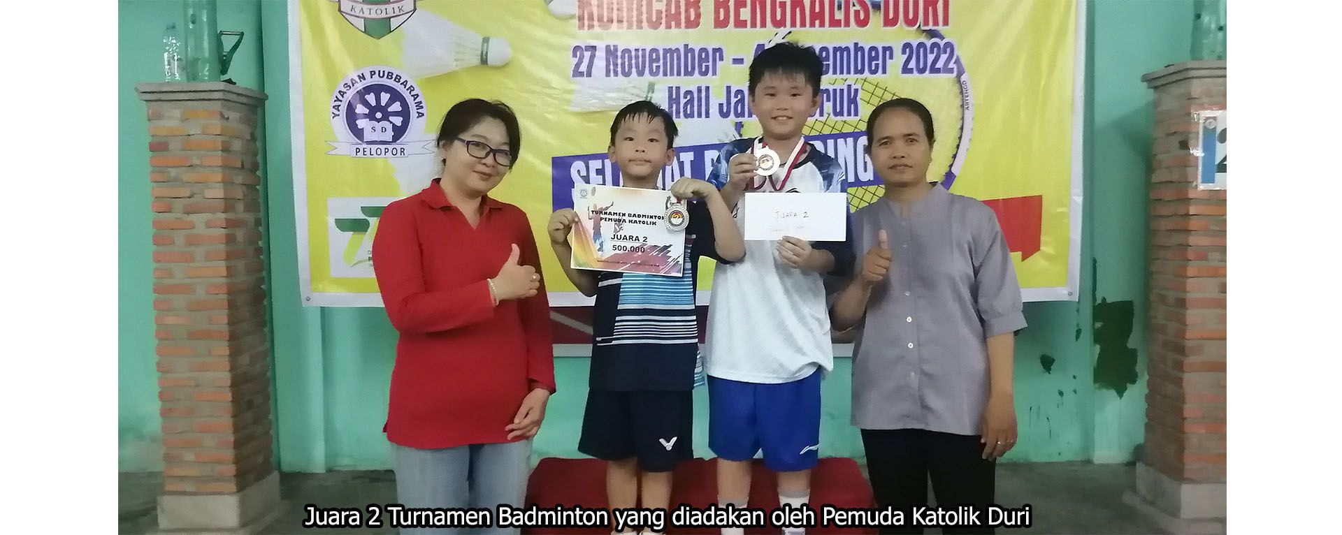 SDS PELOPOR MERIAHKAN TURNAMEN BADMINTON