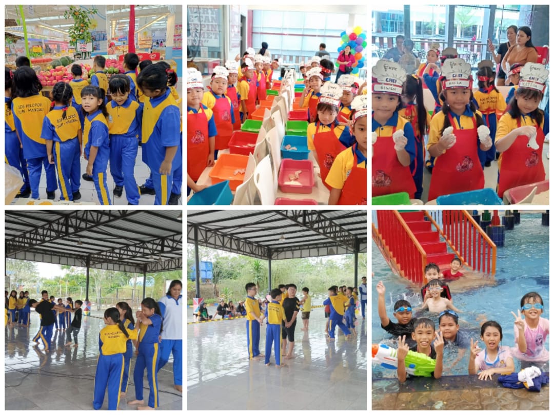 KEGIATAN PEMBELAJARAN DI LUAR KELAS 1 DAN 4 SDS PELOPOR DURI