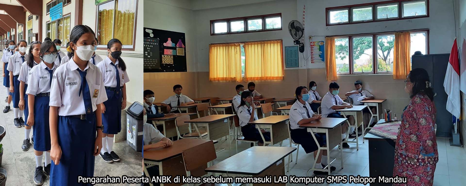 PELAKSANAAN ANBK SMPS PELOPOR MANDAU TP 2022/2023