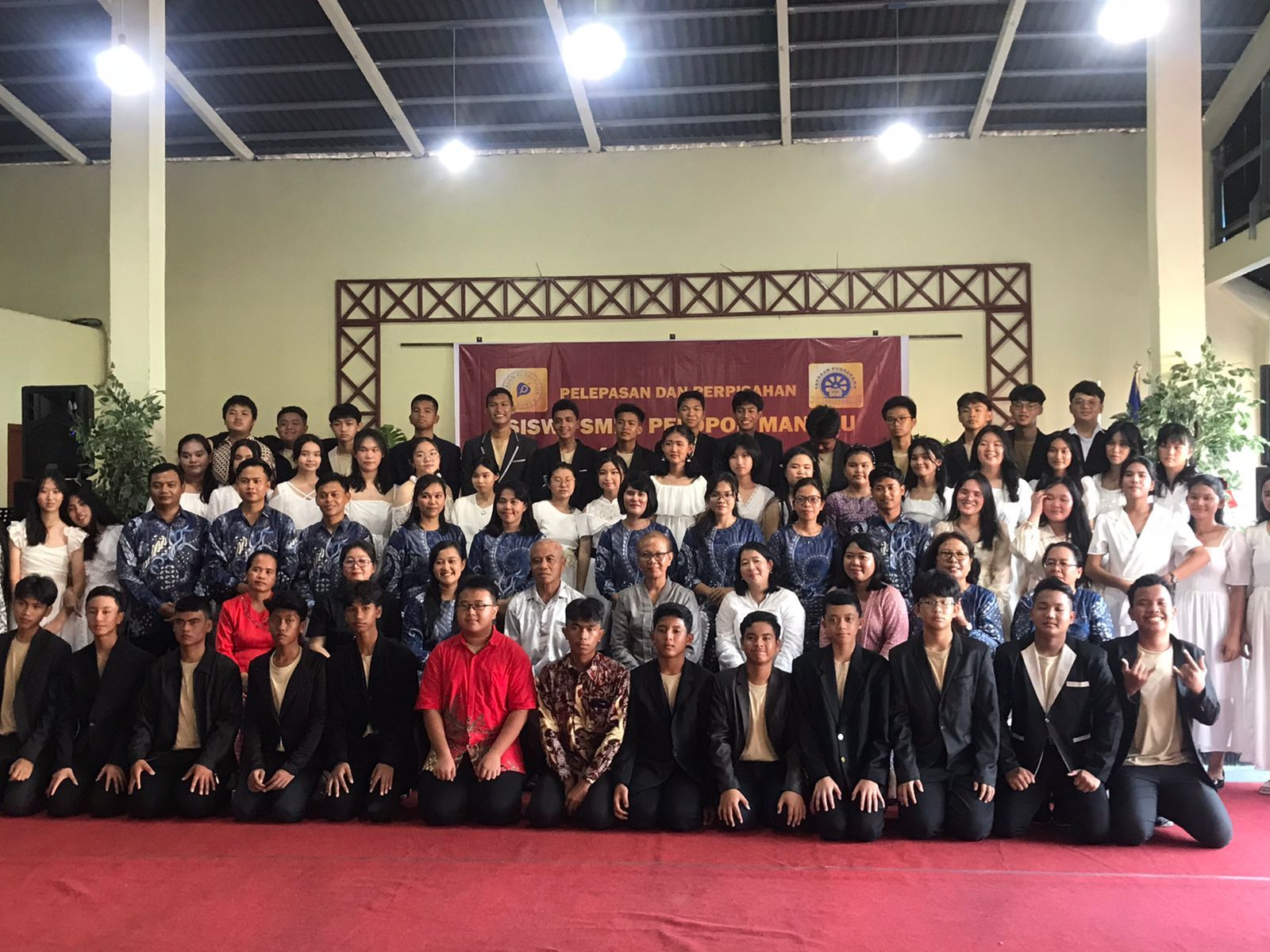 PELEPASAN SISWA-SISWI KELAS IX SMPS PELOPOR MANDAU ANGKATAN VII ( TUJUH ) TP. 2022/2023