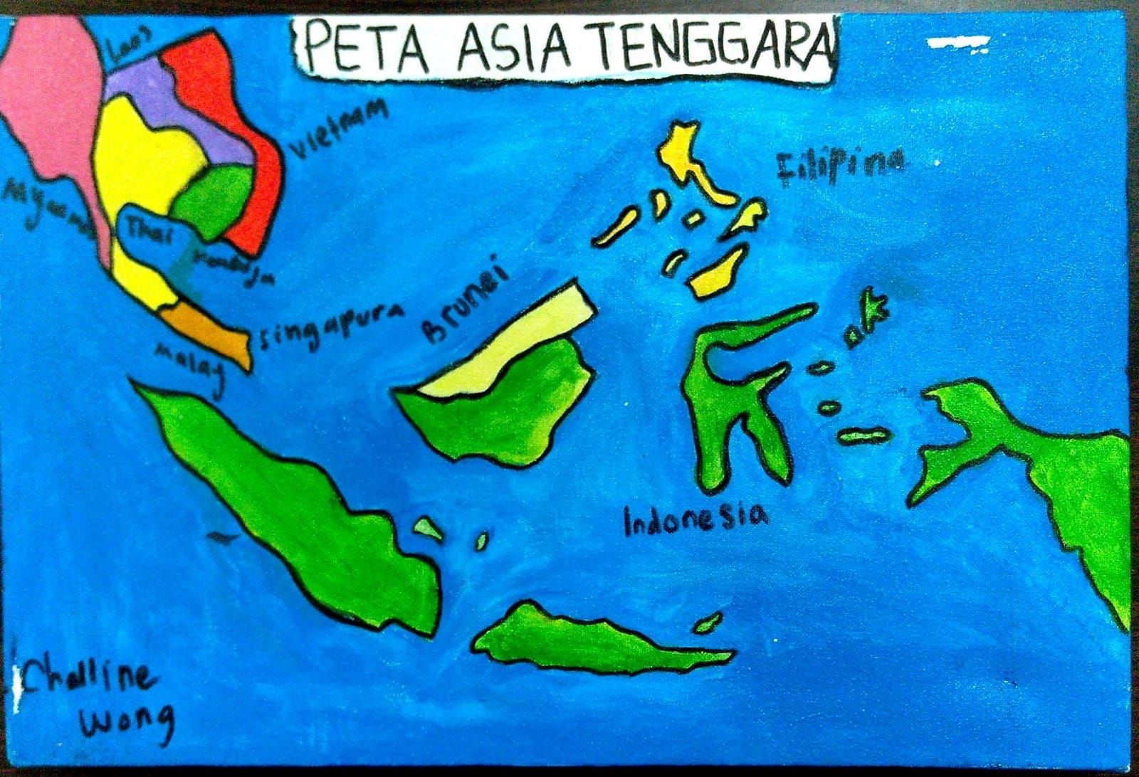 GAMBAR PETA ASIA TENGGARA