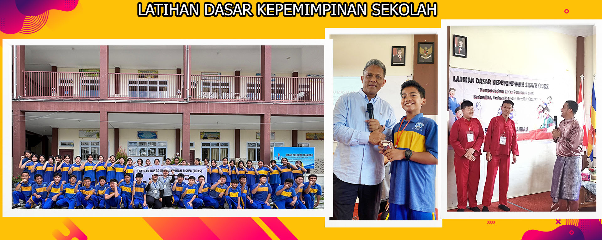 Melalui Kegiatan Latihan Dasar Kepemimpinan Sekolah (LDKS)Kita Bangun Jiwa Kepemimpinan bagi Siswa SMPS Pelopor Mandau