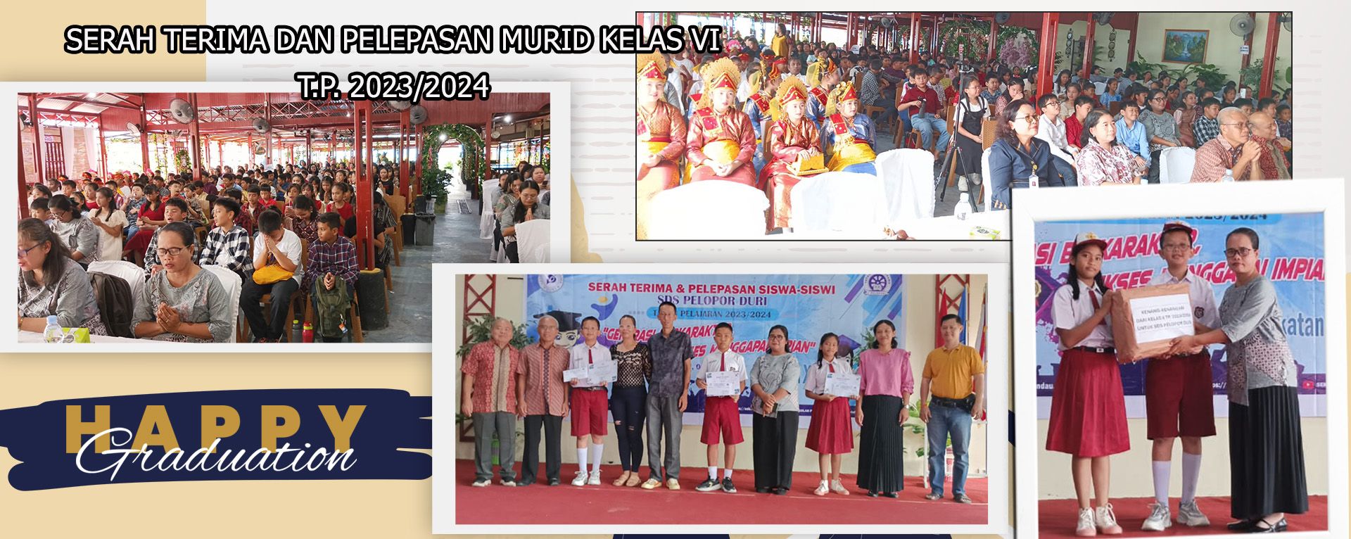SERAH TERIMA DAN PELEPASAN MURID KELAS VI TP 2023 2024