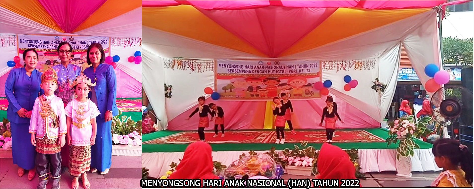 MENYONGSONG HARI ANAK NASIONAL (HAN) TAHUN 2022 BERSEMPENA DENGAN HUT IGTK-PGRI KE- 72