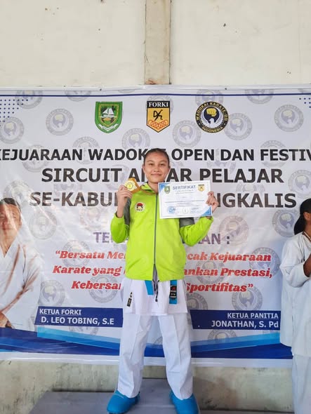 KEJUARAAN WADOKAI OPEN & FESTIVAL ANTAR PELAJARAN SIRCUIT SE-KABUPATEN BENGKALIS